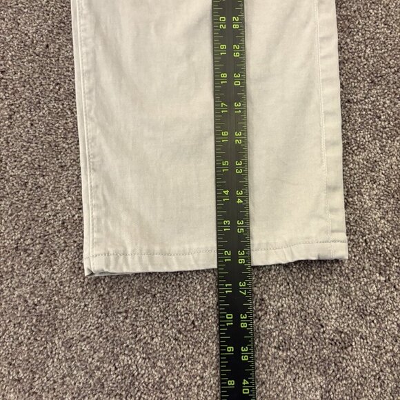 AG Adriano Goldschmied Men's Ivory Jeans 38 x 25 Shortened Hemmed (38x34) EUC - Picture 11 of 16